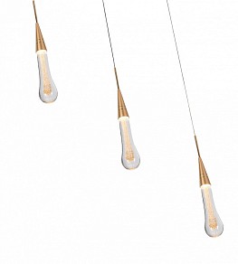 Подвесной светильник Kink Light Гутта золото арт. 07861-3AS,33