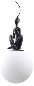 Подвесной светильник Divinare Eleganza черный арт. 1042/06 SP-10