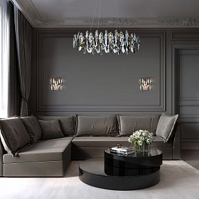 Подвесная люстра Bogate's Onyx желтый арт. a065319