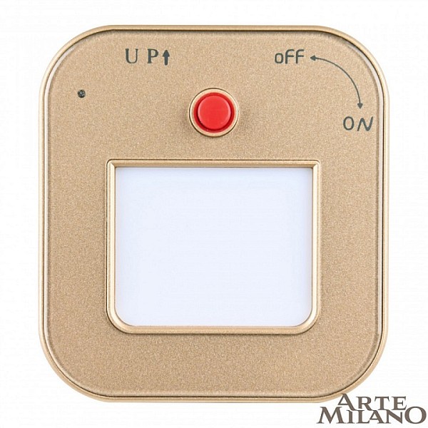 Накладной светильник Arte Milano Am-track-sockets золото арт. 380022TL/Light Gold