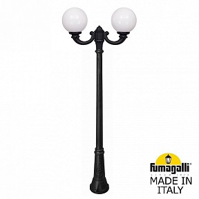 Фонарный столб Fumagalli Globe 250 черный арт. G25.157.R20.AYE27