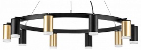 Подвесная люстра Lightstar Rullo черный арт. LR0204053750