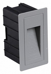 Встраиваемый светильник Reluce  серый арт. 86606-9.0-001TL LED3W GR