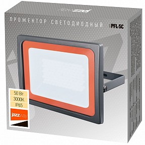 Прожектор Jazzway  серый арт. PFL-SC-50W 3000K IP65