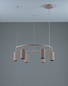 Подвесная люстра Moderli Cora розовый арт. V11603-6P