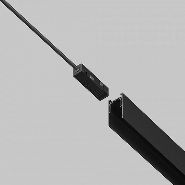 Заглушка для треков Maytoni Accessories for tracks Exility черный арт. TRA034B-42B-1