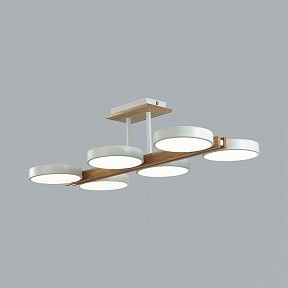 Люстра на штанге Lumion Plato белый арт. 8030/108CL
