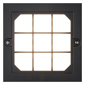 Встраиваемый светильник Escada 30001 черный арт. 30001W/01LED