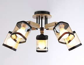 Потолочная люстра Ambrella Light TR дерево арт. TR9529