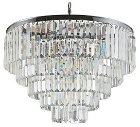 Подвесной светильник Divinare Nova хром арт. 3001/02 LM-13