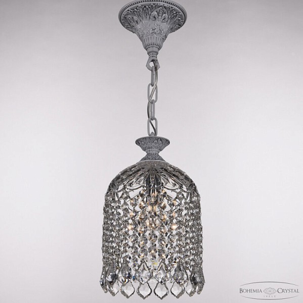 Подвесной светильник Bohemia Ivele Crystal AL1678 белый арт. AL16781/16 WMN Leafs