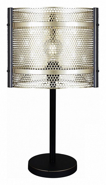 Настольная лампа декоративная ILLUMICO  черный арт. IL1003-1T-05 BK GD