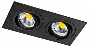 Встраиваемый светильник Lightstar Singo Base черный арт. 011626