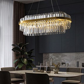 Подвесная люстра Imperiumloft VOYAGE L латунь арт. voyage-l01