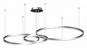 Подвесной светильник Kink Light Тор металл арт. 08223,16P(4000K)