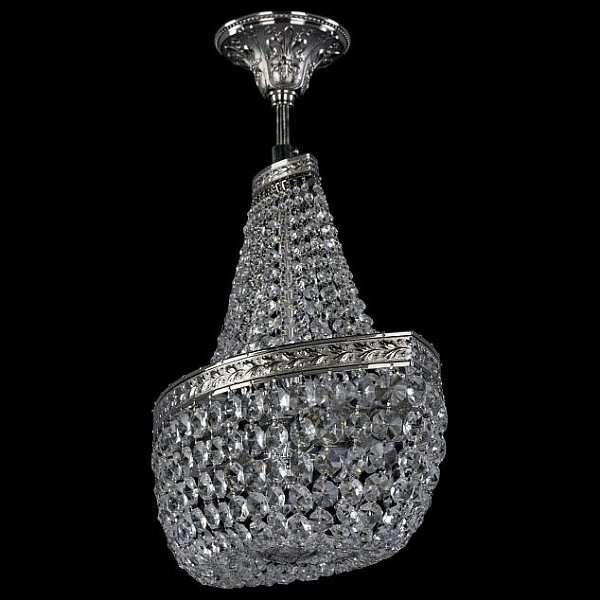 Светильник на штанге Bohemia Ivele Crystal 1911 металл арт. 19113/H1/45IV Ni