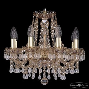 Подвесная люстра Bohemia Ivele Crystal 1410 золото арт. 1410/8/141 G V0300 M721