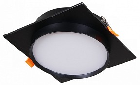 Встраиваемый светильник Reluce Technical  черный арт. 70001-9.0-001LD GX70 BK