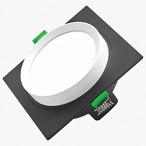 Встраиваемый светильник LEDS POWER SPOT черный арт. 009322