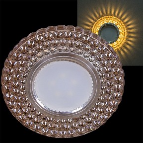 Встраиваемый светильник Reluce  хром арт. 16602-9.0-001CN MR16+LED3W (2