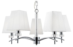 Подвесная люстра Arte Lamp Kensington хром арт. A4098LM-5CC