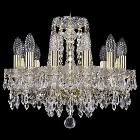 Подвесная люстра Bohemia Art Classic 11.23 золото арт. 11.23.12.141.Gd.Dr