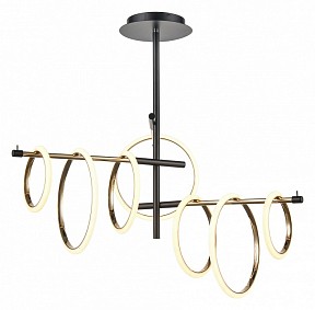 Люстра на штанге Vele Luce Bellezza золото арт. VL7262L07