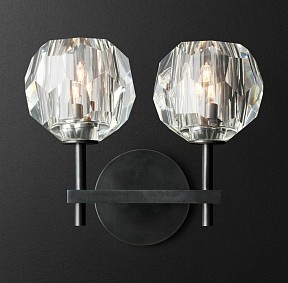 Бра Imperiumloft RH Boule De Cristal черный арт. 44,233