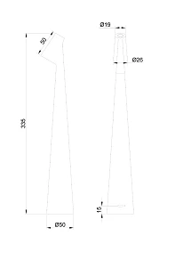 Настольная лампа декоративная Arte Lamp Fusion черный арт. A3283LT-2BK