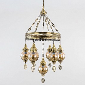 Подвесная люстра Citilux Каир бронза арт. CL419163
