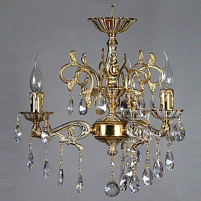 Подвесная люстра Ambiente by Brizzi Leon бронза арт. 2128/3 WP Tear Drop