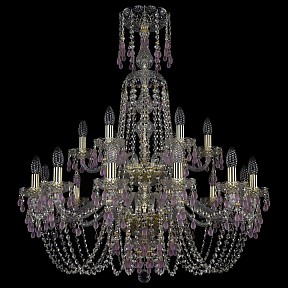 Подвесная люстра Bohemia Art Classic 11.24 золото арт. 11.24.12+6.300.2d.XL-95.Gd.V7010