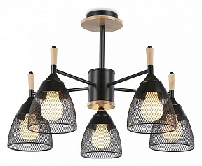 Люстра на штанге Ambrella Light TR дерево арт. TR8015