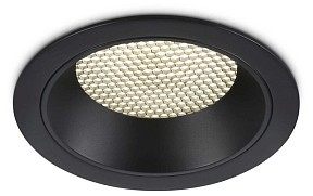 Встраиваемый светильник Ambrella Light TN черный арт. TN49507