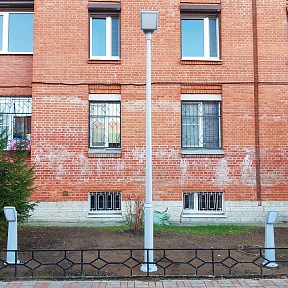 Фонарный столб Fumagalli Giorgio серый арт. 4P2.372.G10.LYF1R