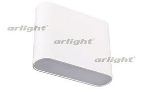 Накладной светильник Arlight Sp-wall-1 белый арт. SP-Wall-110WH-Flat-6W Warm White