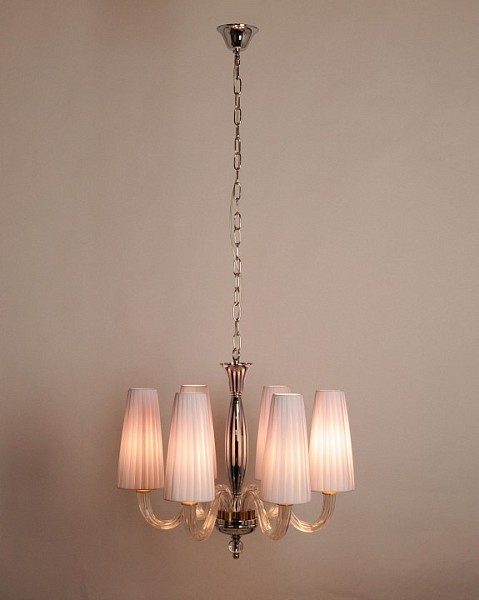 Подвесная люстра Manne Manne хром арт. L.7707-6CH SHADE