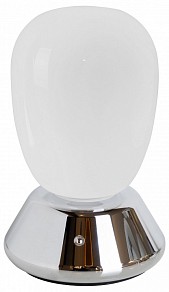 Настольная лампа декоративная Lightstar Uovo III хром арт. 807914