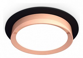 Встраиваемый светильник Ambrella Light XC черный арт. XC8051006