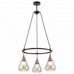 Подвесная люстра Vele Luce Norina черный арт. VL5842P03