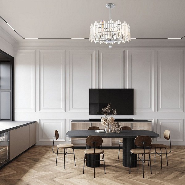 Светильник на штанге Arte Milano Sorrento-2409 хром арт. 372409/8/350/570 CR