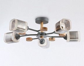 Люстра на штанге Ambrella Light TR серый арт. TR3033233