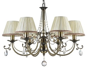 Подвесная люстра Maytoni Soffia бронза арт. RC093-PL-06-R