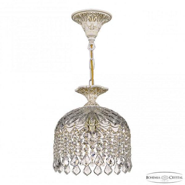 Подвесной светильник Bohemia Ivele Crystal AL1678 белый арт. AL16781/22 WMG Leafs