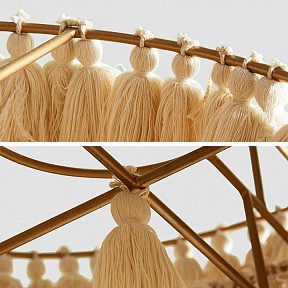 Подвесной светильник Imperiumloft Tassel латунь арт. TASSEL01