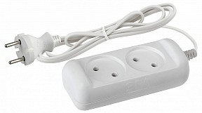 Сетевой фильтр Эра  белый арт. UX-2-1,5m