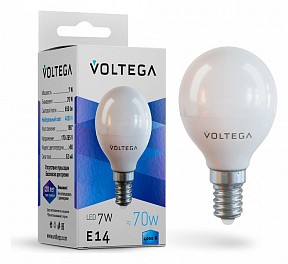 Лампа светодиодная Voltega Globe 7W  арт. 7055