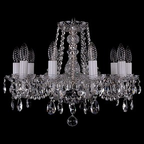 Подвесная люстра Bohemia Ivele Crystal 1402 металл арт. 1402/10/160/Ni