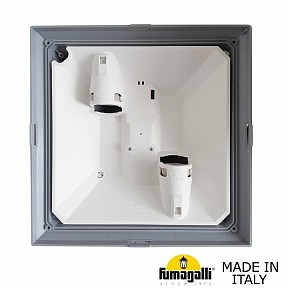 Консольный светильник Fumagalli GUIZEPPE серый арт. 4P2.000.G20.LYF1R