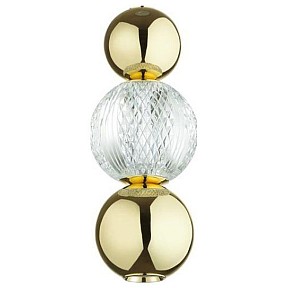 Подвесной светильник Odeon Light Crystal 1 желтый арт. 5008/7LA